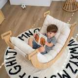 Three Little Tots Thick Cushion for our Hazel Rocker - Rocker Not Included