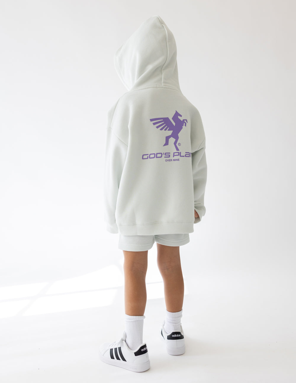 Three Little Tots God's Plan Racing Kids Hoodie