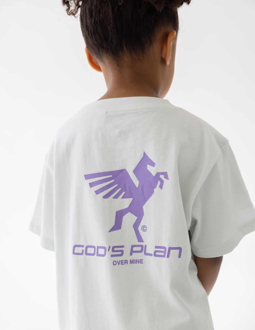 Three Little Tots God's Plan Racing Kids Tee, additional product photo