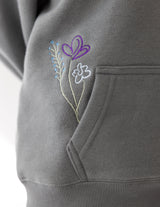 Three Little Tots God's Still Working Kids Hoodie, alternate angle