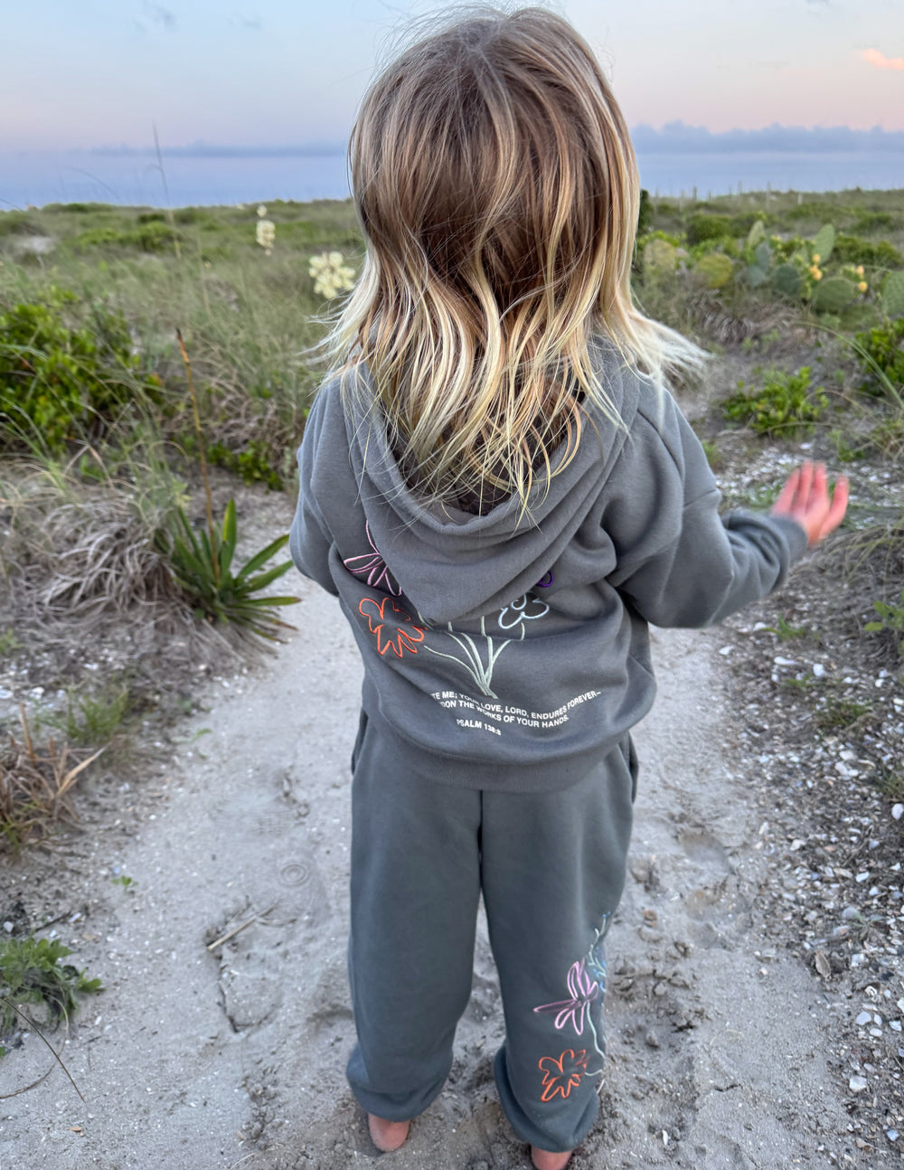 Three Little Tots God's Still Working Kids Hoodie, second additional photo