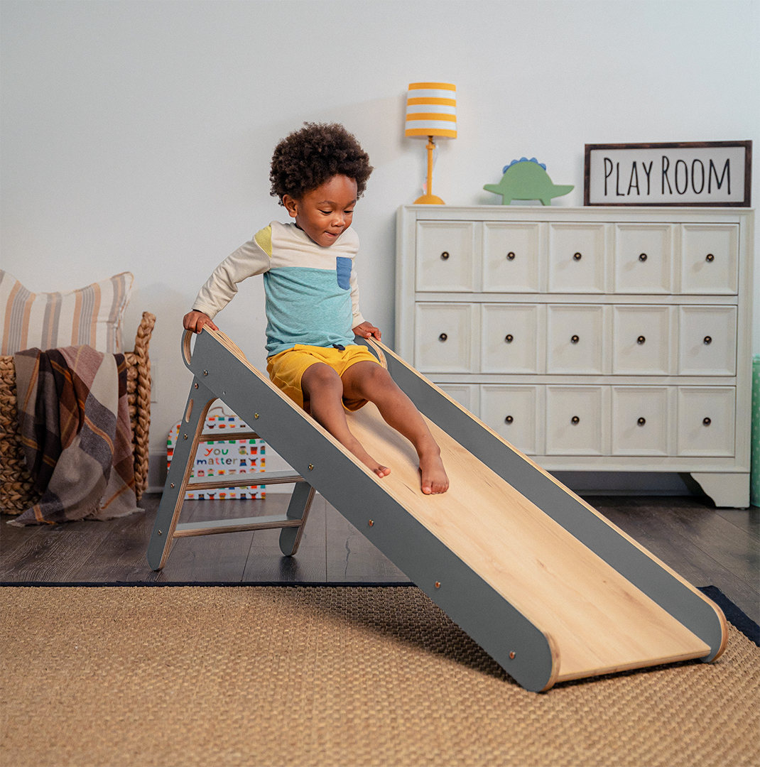 Three Little Tots Holland- Wooden Folding Slide, additional view