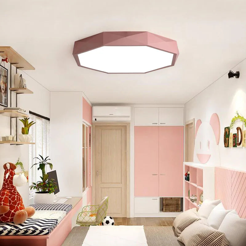 Modern Led Ceiling Lamp - Surface Mounted Ceiling Light for Living Room, Bedroom, Kids room, and Kitchen - Stylish Lamparas Led de Techo Moderna
