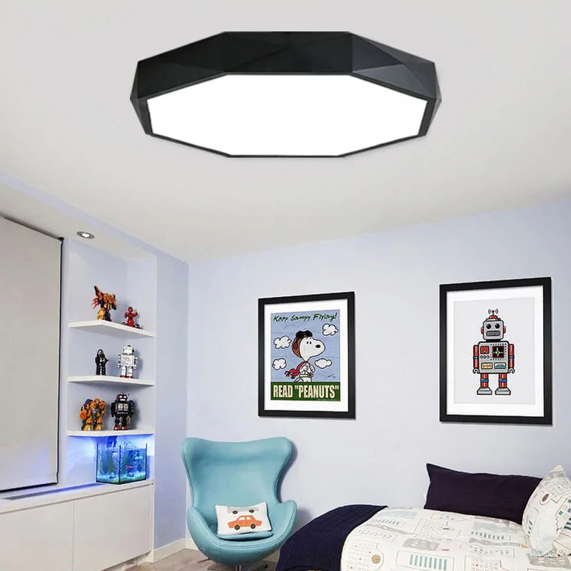 Modern Led Ceiling Lamp - Surface Mounted Ceiling Light for Living Room, Bedroom, Kids room, and Kitchen - Stylish Lamparas Led de Techo Moderna