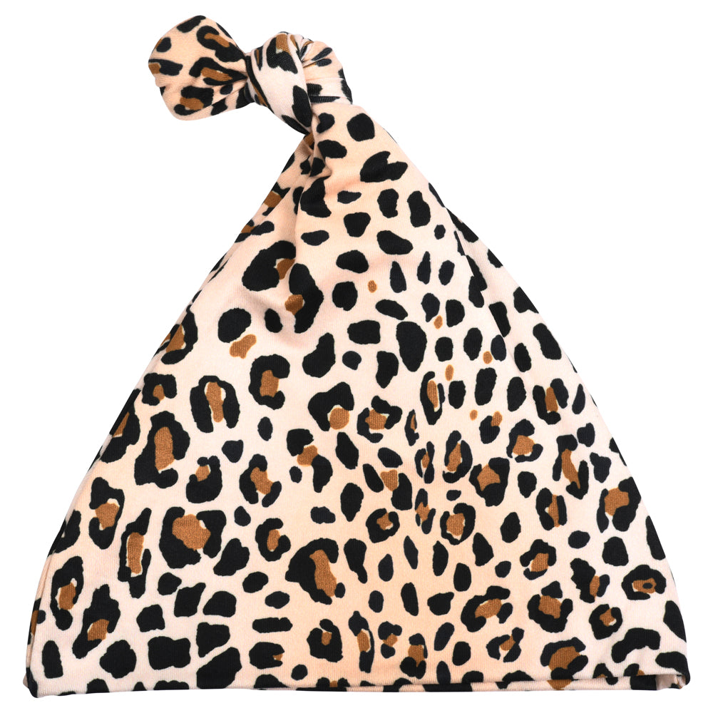 Leopard Knotted Hat
