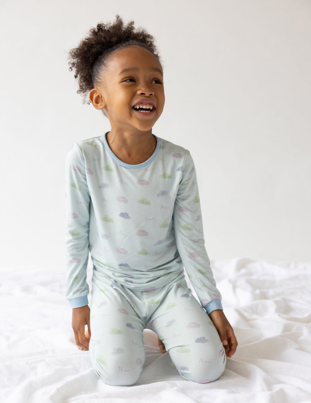 Three Little Tots Heaven Bamboo Kids Pajama Set
