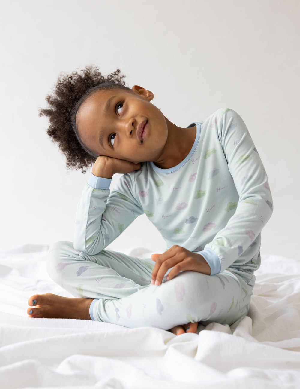 Three Little Tots Heaven Bamboo Kids Pajama Set, additional product photo