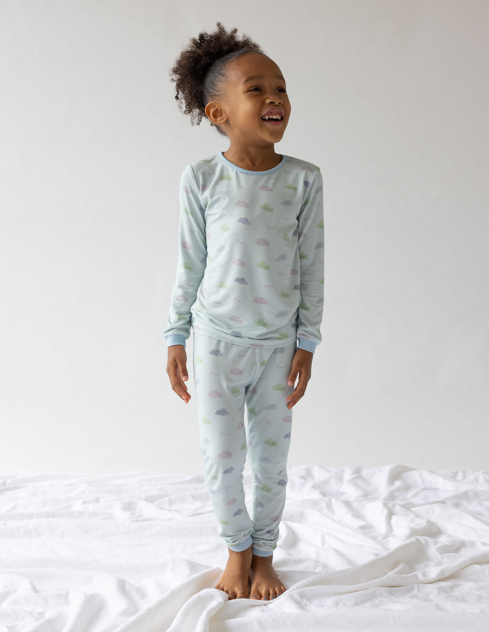 Three Little Tots Heaven Bamboo Kids Pajama Set, additional view