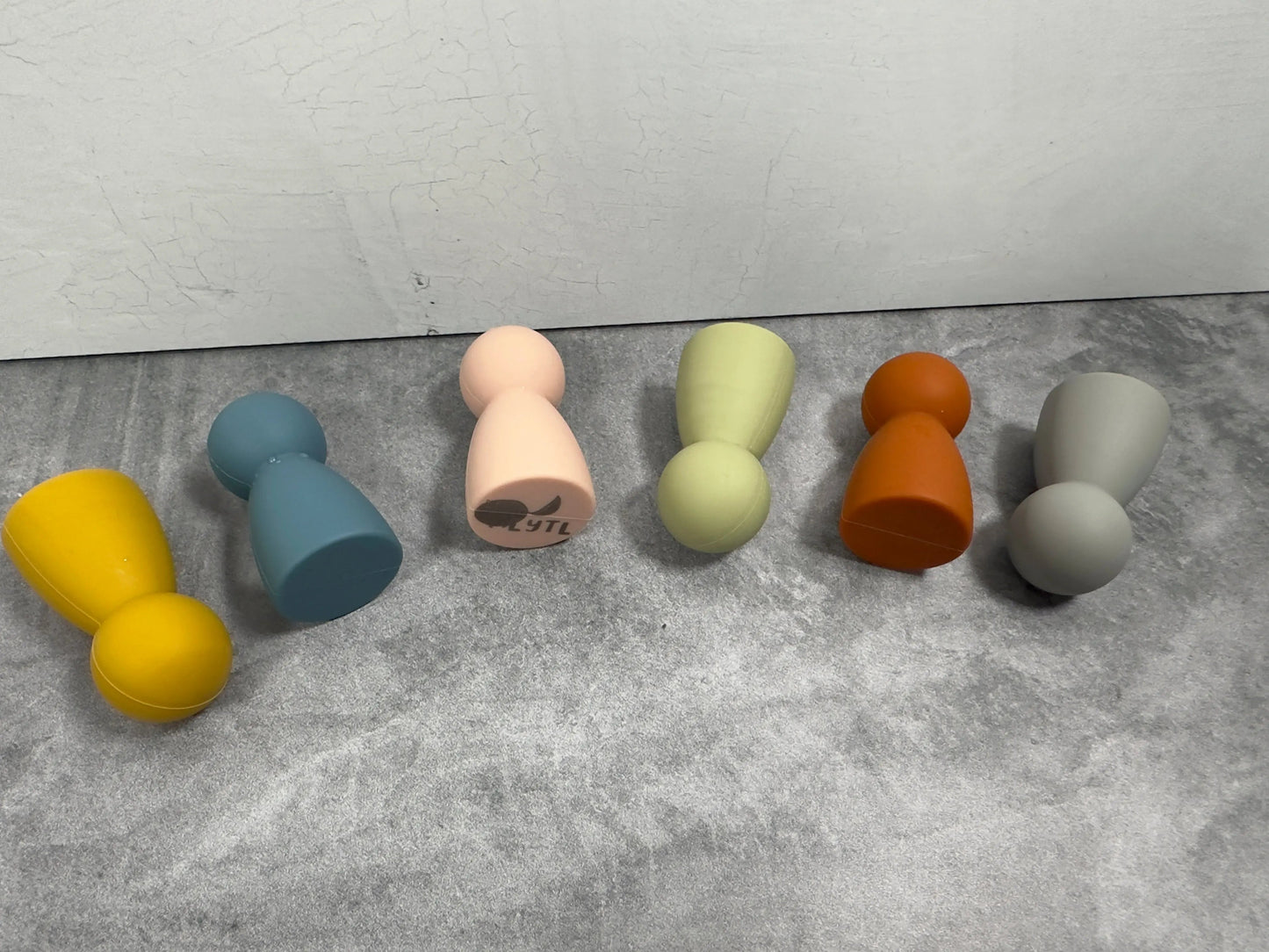 Three Little Tots Mini Silicone Dolls Set of 6 Lytl, fourth additional photo