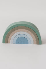 Silicone Stacking Rainbow
