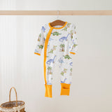 Three Little Tots Dino-mite Birthday Organic Cotton Pajamas, additional product photo