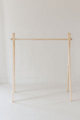 Wooden dress rack /toddler clothes rack