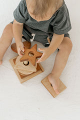 Wooden Shape Stacker