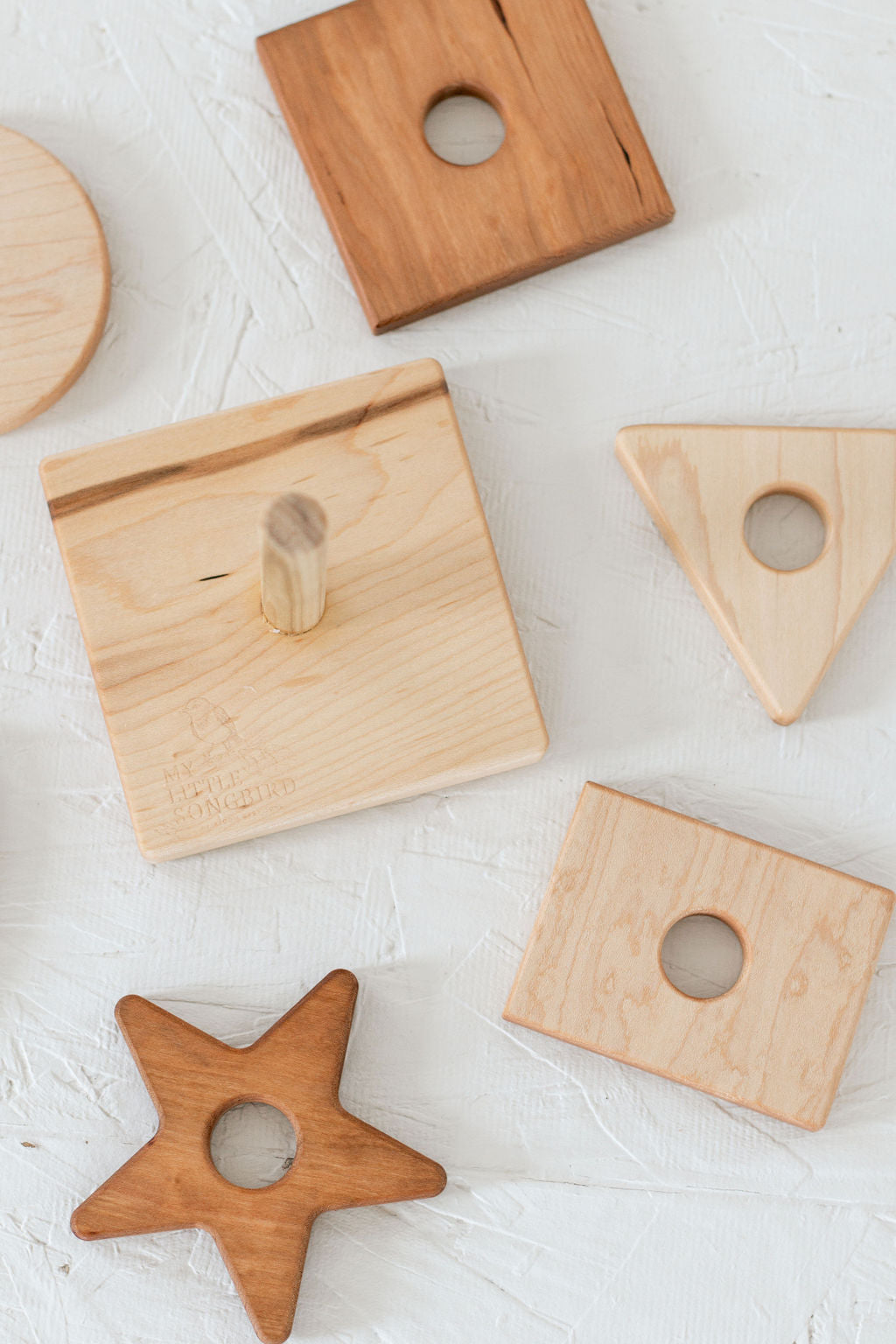 Wooden Shape Stacker