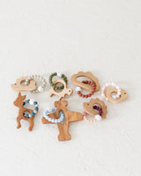 Wooden Teether with Silicone Ring