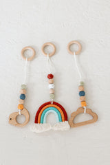 Hanging Rainbow Baby Gym Toys