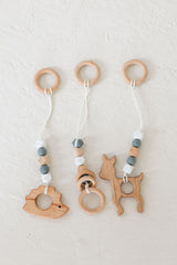 Classic Gray Baby Play Gym