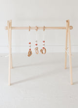 Classic Maroon Baby Play Gym