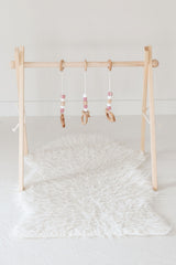 Classic Dusty Rose Baby Play Gym