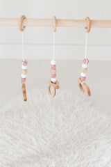Classic Dusty Rose Baby Play Gym