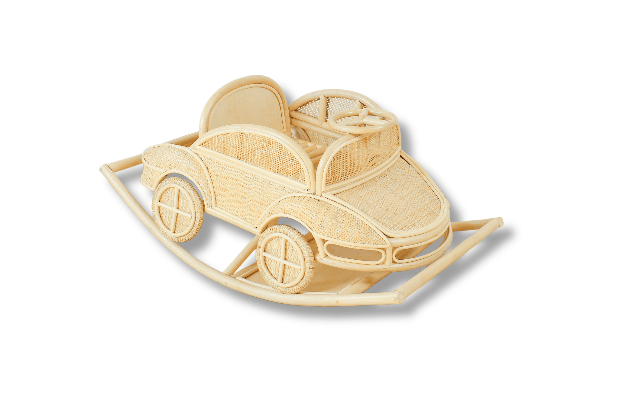 Classic Cruiser Rattan Rocking Car