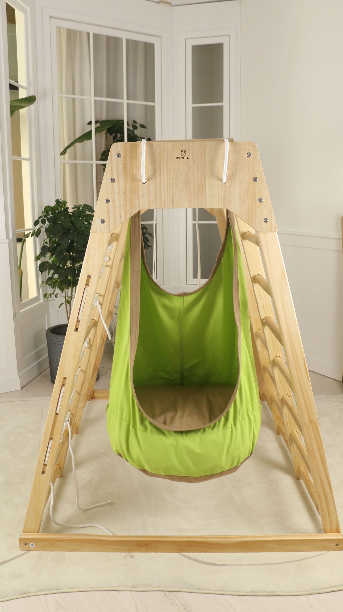 Three Little Tots Sensory Swing for Large Climbers Soothing Play Add-On Climber Not Included, alternate angle