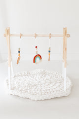 Hanging Rainbow Baby Gym Toys