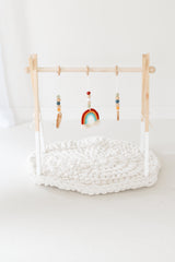 Hanging Rainbow Baby Gym Toys