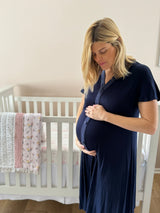 R&R Postpartum Recovery Gown - C-Section & Nursing Friendly