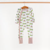 Alligator Mascot Mania Organic Cotton Kids Pajamas