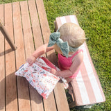 Peachy Dreams - Waterproof Wet Bag (For mealtime, on-the-go, and more!)