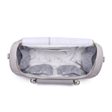 Three Little Tots Weekender Travel Bag Stone Grey, additional product photo