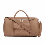 Three Little Tots Weekender Travel Bag Latte Brown, additional view