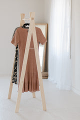 Large Wooden Clothing Rack