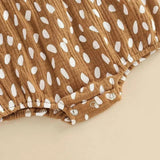 Jennifer Ann - Bubble Romper - fawn