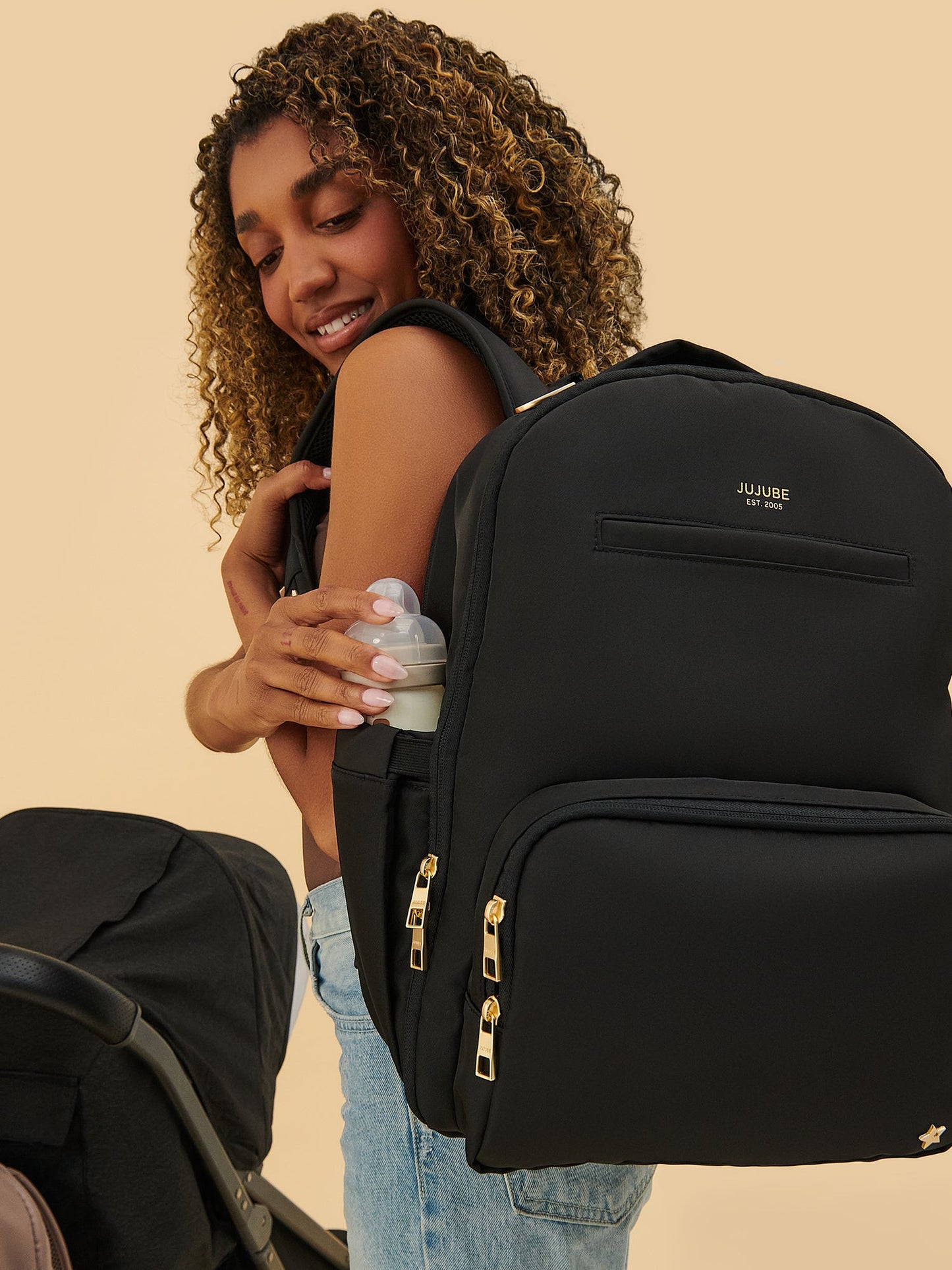 Classic Diaper Backpack - Black