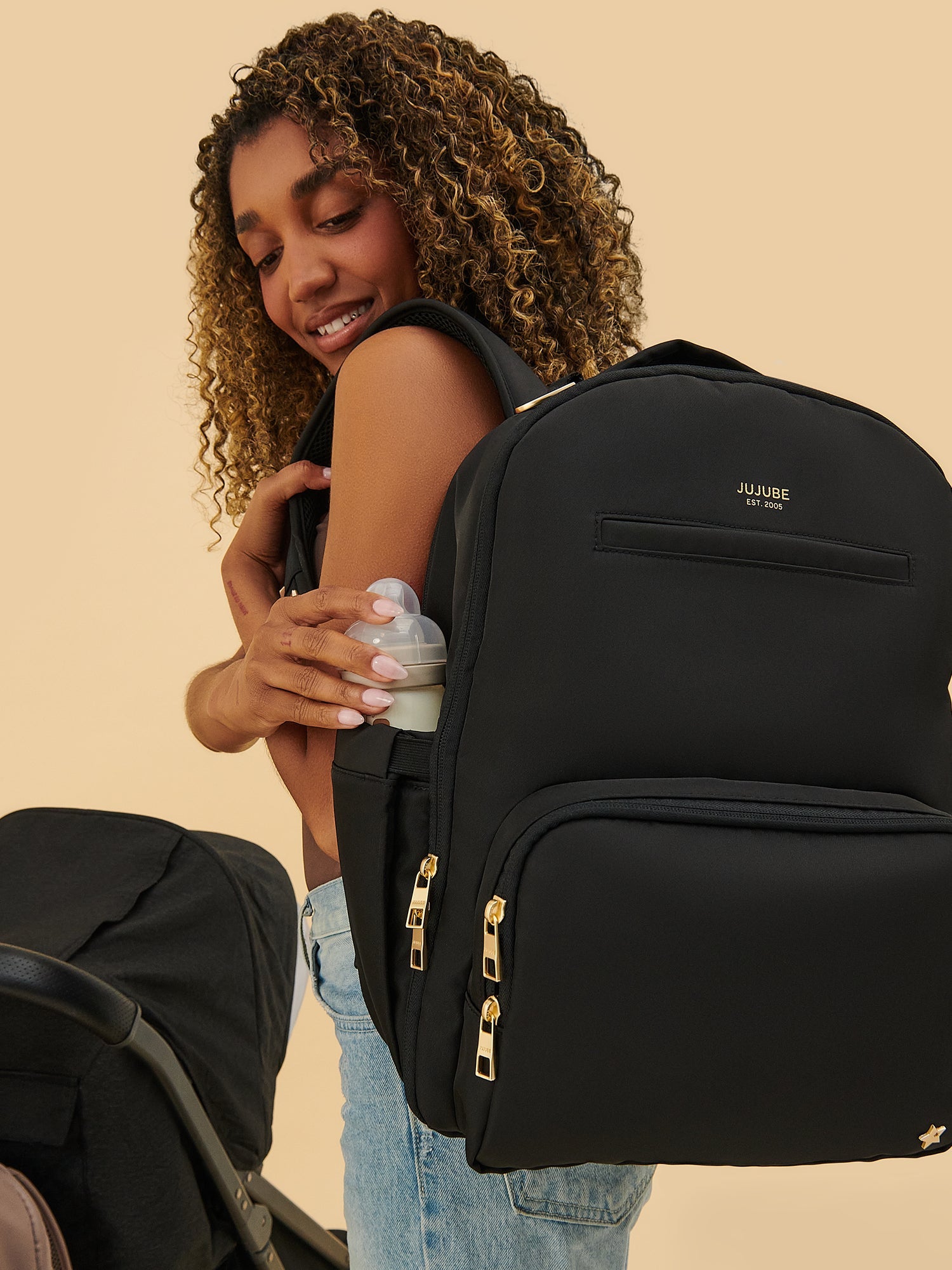 Classic Diaper Backpack - Black