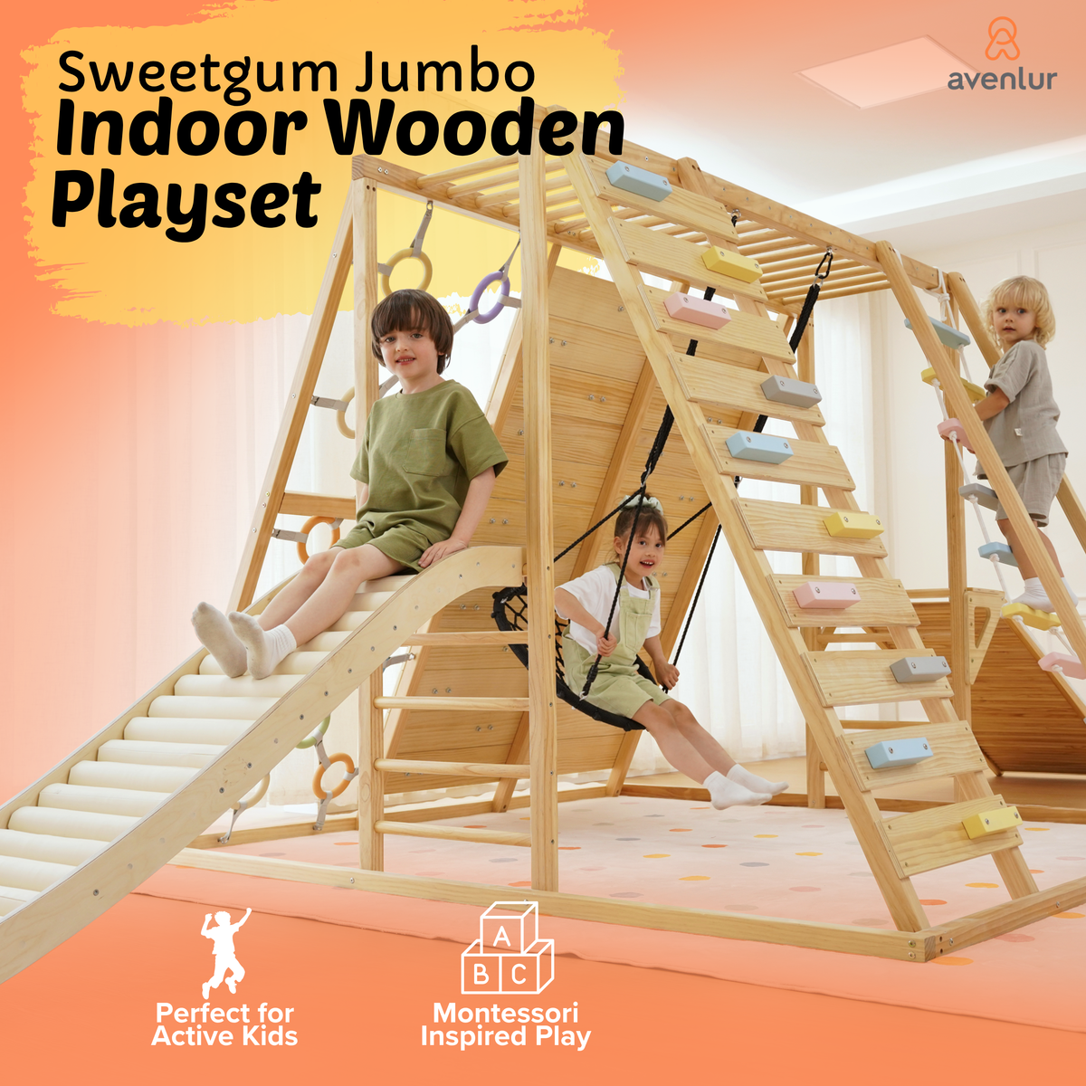 Three Little Tots Sweetgum Indoor Sensory Playset Jumbo, additional product photo