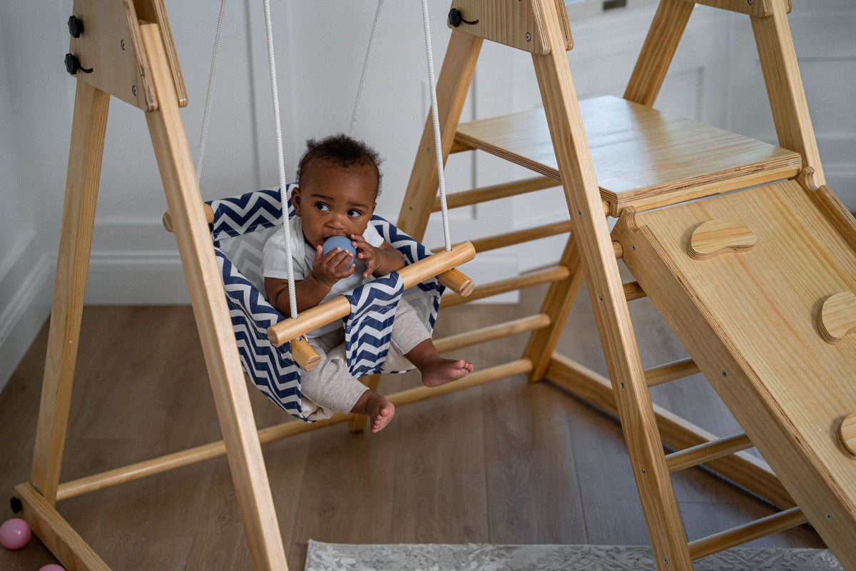 Three Little Tots Juniper Toddler Climber and Swing Foldable, second additional photo