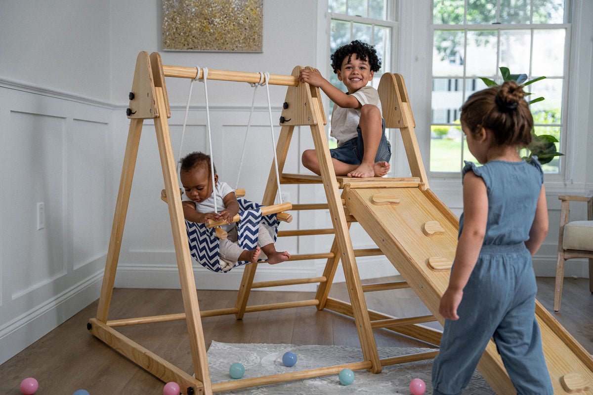 Three Little Tots Juniper Toddler Climber and Swing Foldable, extra product detail