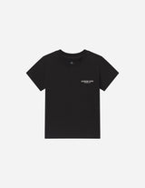 Three Little Tots Kingdom Club Black Kids Tee, third additional photo