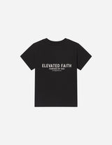 Three Little Tots Kingdom Club Black Kids Tee, fourth additional photo