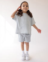 Three Little Tots Kingdom Club Blue Kids Short, additional product photo