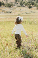 Cheetah Barrel Jeans