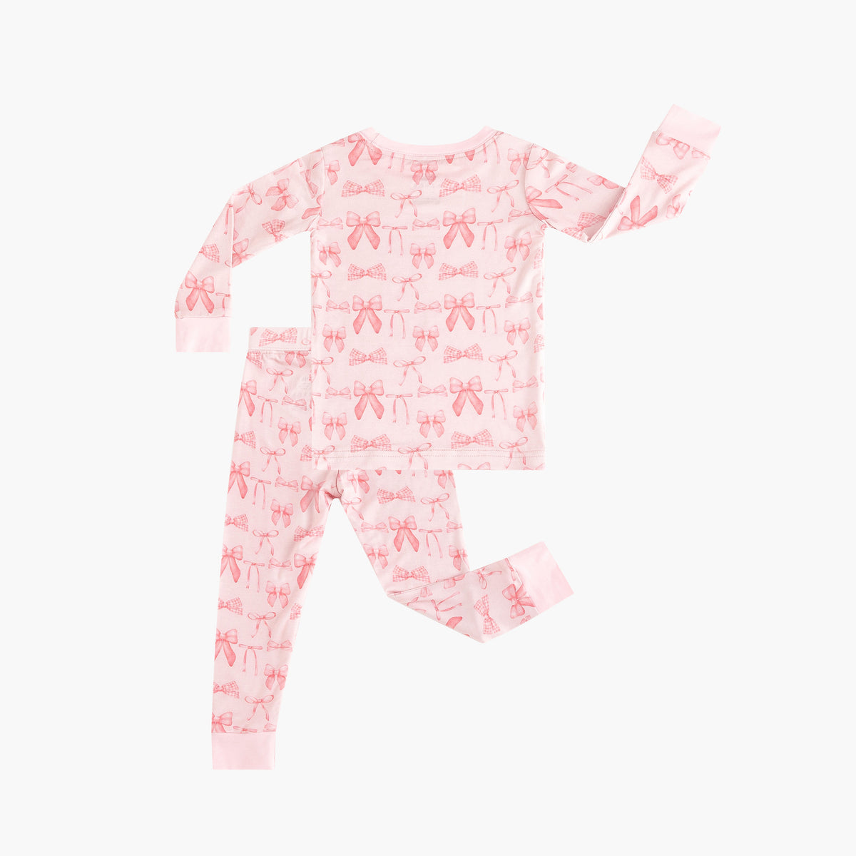 Three Little Tots Pink Bows Women's PJ