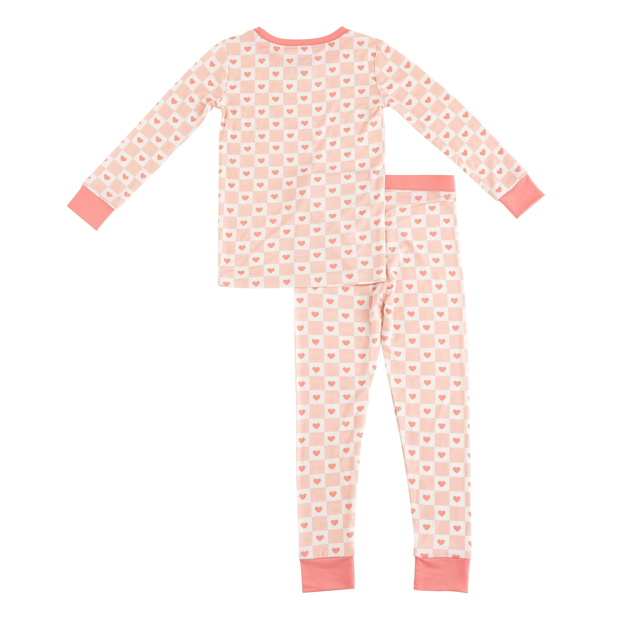 Three Little Tots Checkerboard Hearts, supplementary photo
