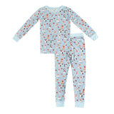 Three Little Tots Pups and Kisses Long Sleeve PJ - Blue