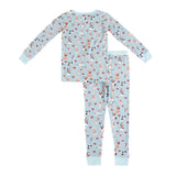 Three Little Tots Pups and Kisses Long Sleeve PJ - Blue, supplementary photo