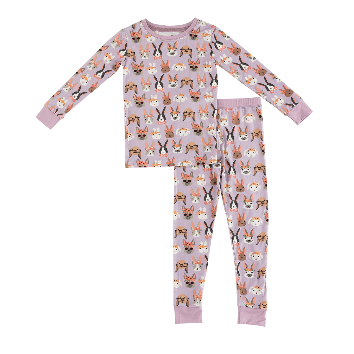 Three Little Tots Midsummer Bunnies Long Sleeve PJ, additional product photo