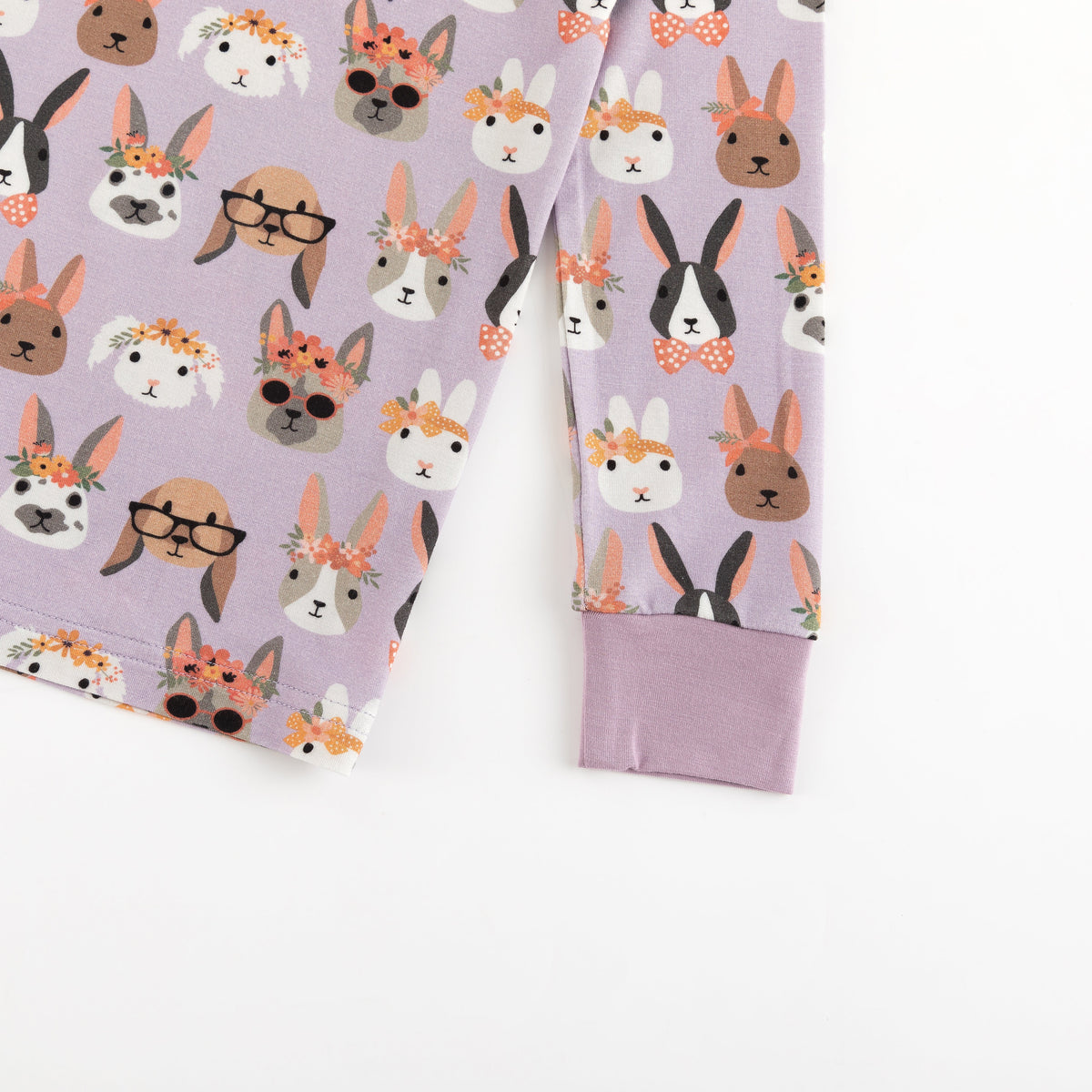Three Little Tots Midsummer Bunnies Long Sleeve PJ, extra product detail